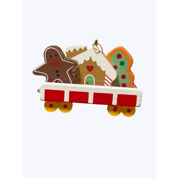 Avon Gift Collection Christmas Train Cookie Car Ornament - Picture 3 of 11